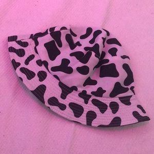 Cow bucket hat